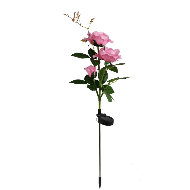 20LED Solar Lamp Solar Garlands Light Peach Flower Solar Lamp Power LED String Fairy Lights Garden Christmas Decor for Outdoor
