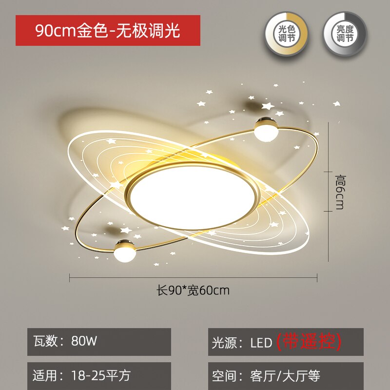 anneau étoile LED Fer Lustre Moderne Lumières Pour Chambre Salon Cuisine Lampes Éclairage Intérieur maison Lustre Plafond lustre