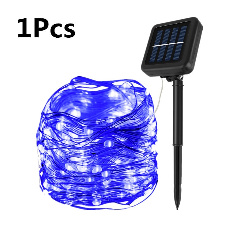 LED Solar Lights Outdoor String Lights Garland 50/100/200/300 LEDs Fairy Light Christmas Light Waterproof Street Garden Lamps