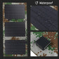 Foldable 5V 100W Dual USB Solar Panel Outdoor Waterproof Solar Panel Charger Mobile Power Battery Charger With 4 in 1 Cable