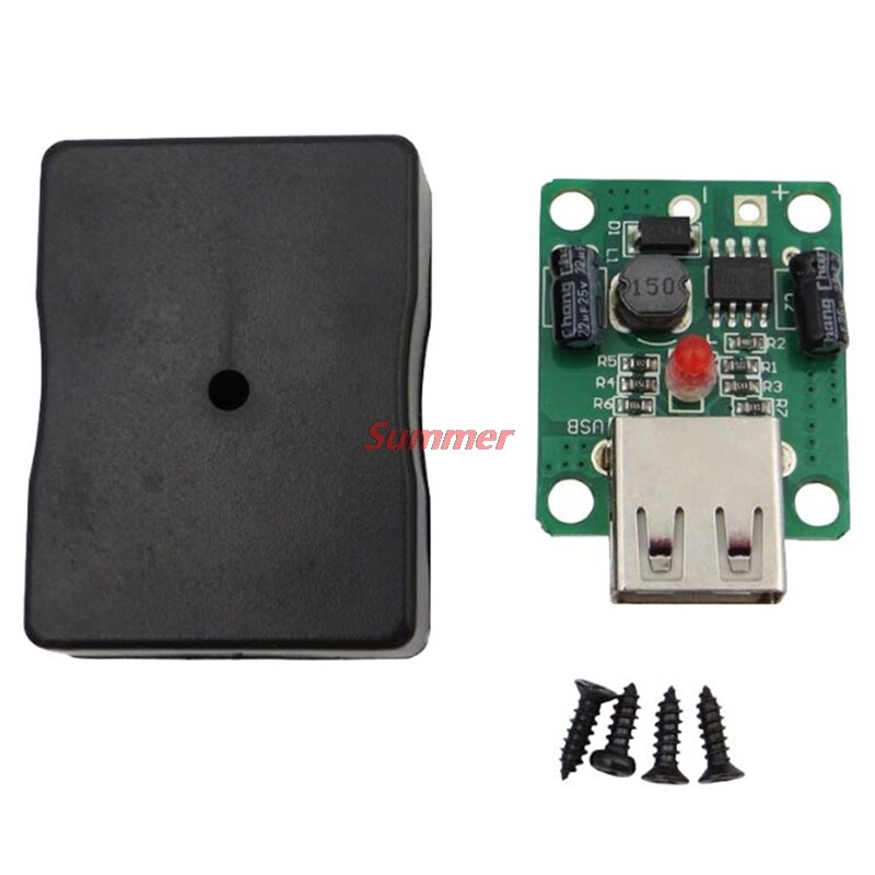 New DC 6V-20V 18V To 5V 2A Max USB Charger Regulator For Solar Panel Fold Bag/ Cell Panel/ Phone Charging Power Supply Module