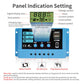 PWM 10A 20A 30A Solar Charge Controller 12V 24V PV Regulator  With LCD Display Dual USB Charging With Large-screen LCD Display
