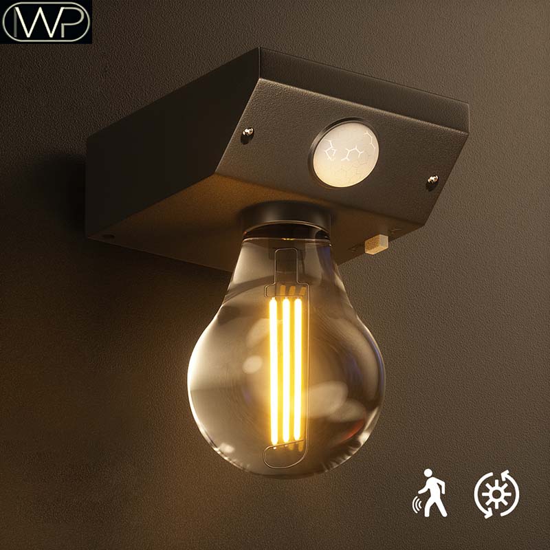 Luces solares, luz de pared exterior, bombilla COB, Control de Sensor de movimiento, inducción, impermeable, patio, pasillo, decoración de jardín, lámpara de pared