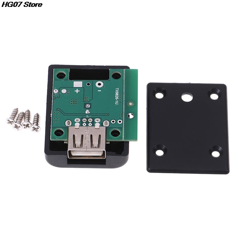 Pannello solare Regolatore di carica USB con viti di copertura DC-DC 4.5-20V 12V Step Down To 5V 2A Board 30 * 25 mm; Scocca 40 * 30 * 12 mm