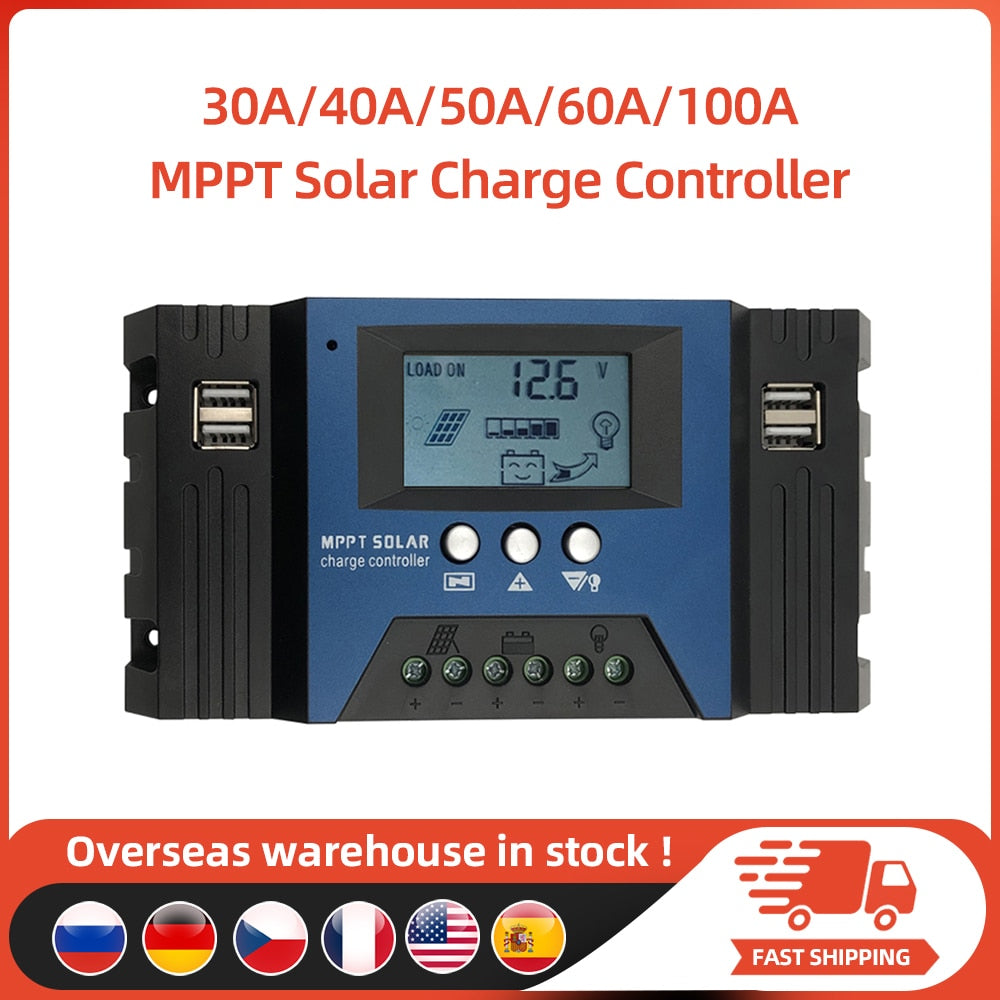 MPPT SOLAR charge controller Overseas warehouse