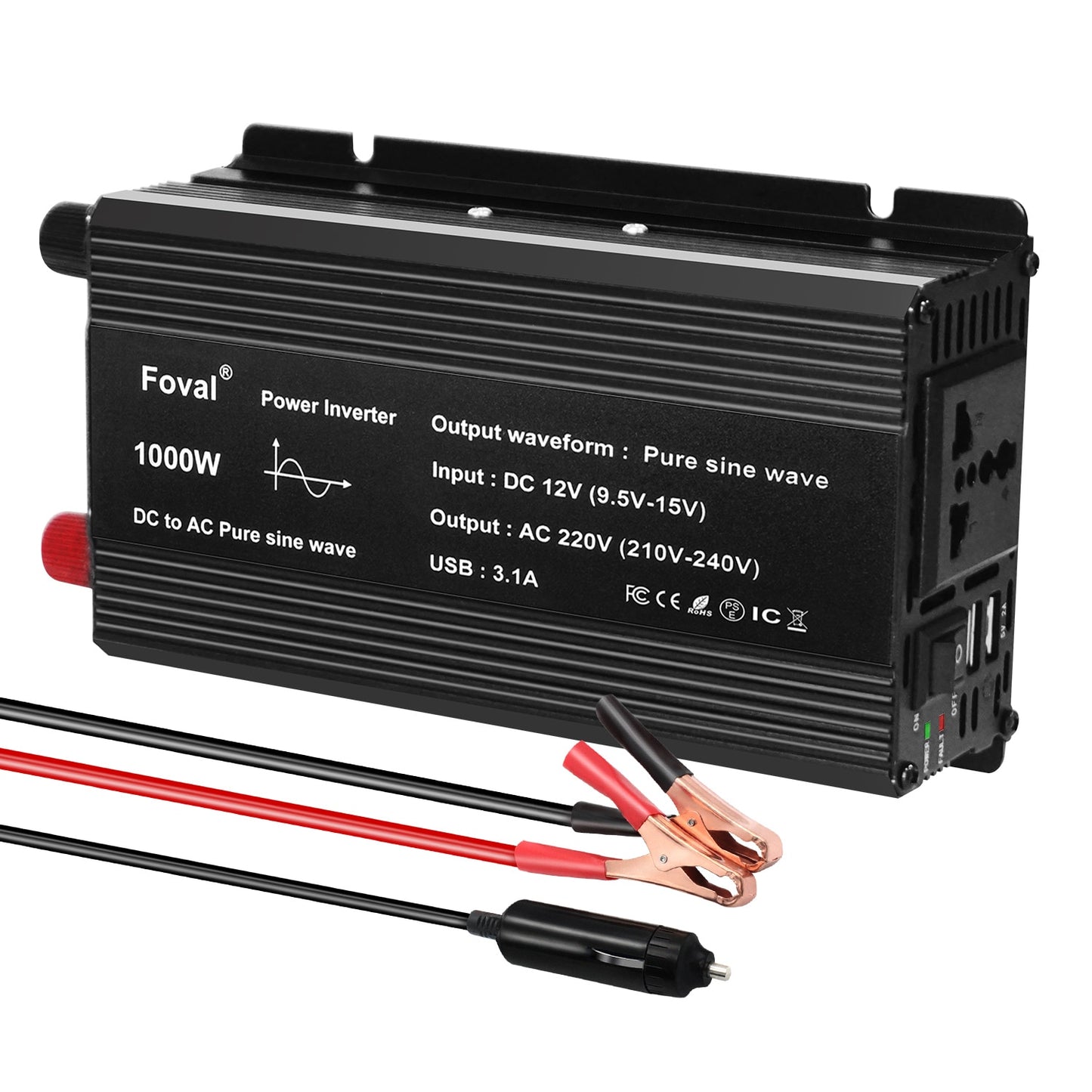 DC to Ac Ac IcX Foval Power " Inverter