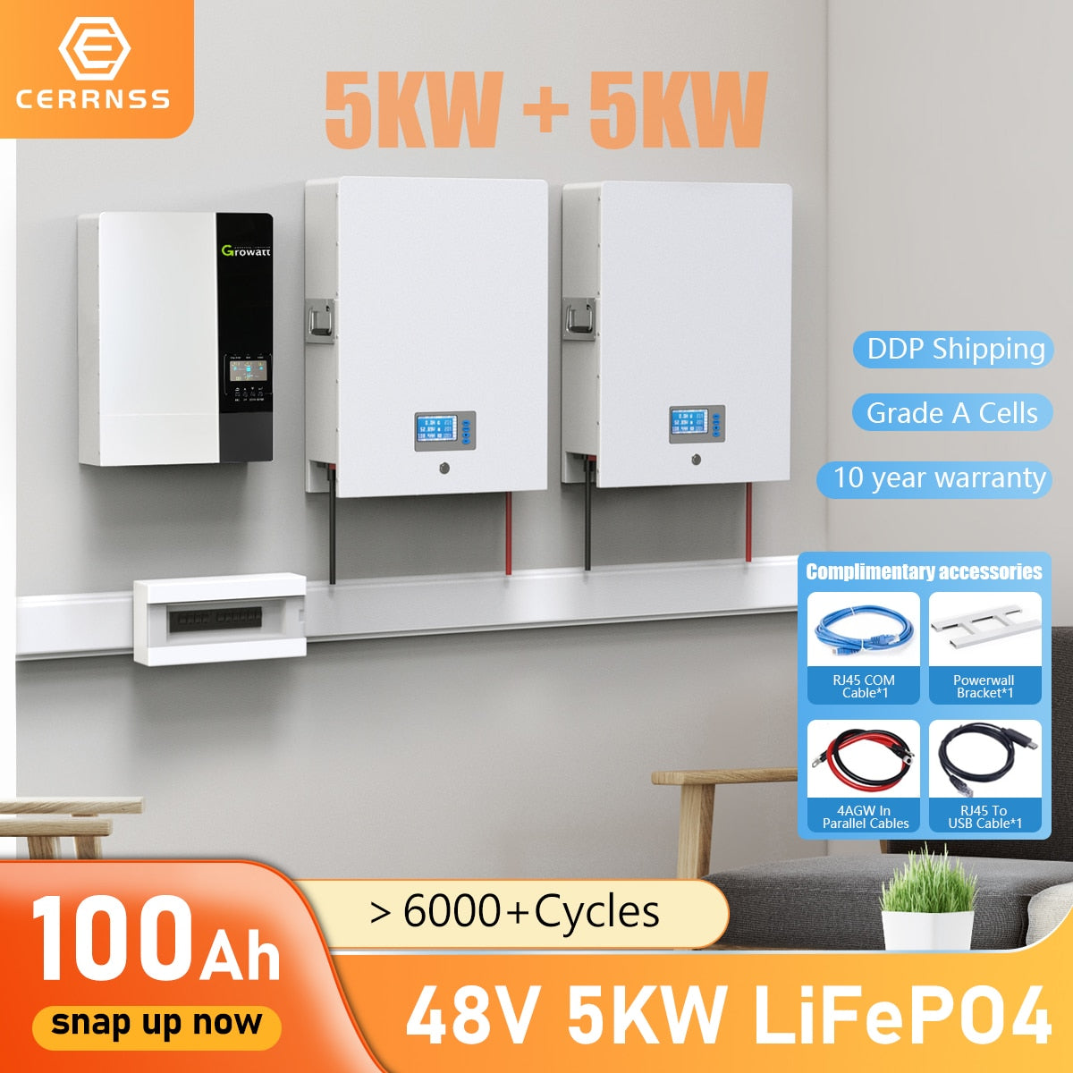 CERRNss SKW + 5KW Growatt DDP