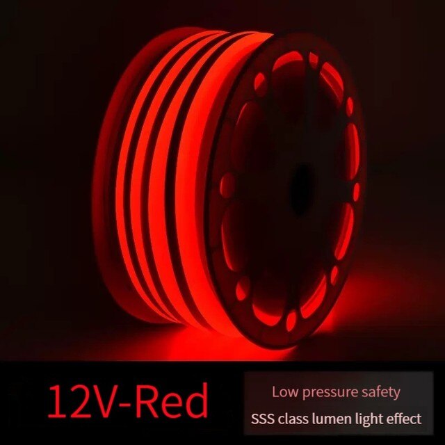 Low pressure safety 12V-Red SSS class lumen light