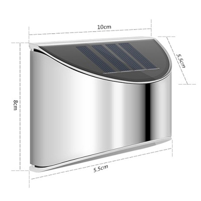 Applique murale solaire extérieure étanche maison Patio jardin Arrangement terrasse balcon atmosphère décoration veilleuse lampe solaire