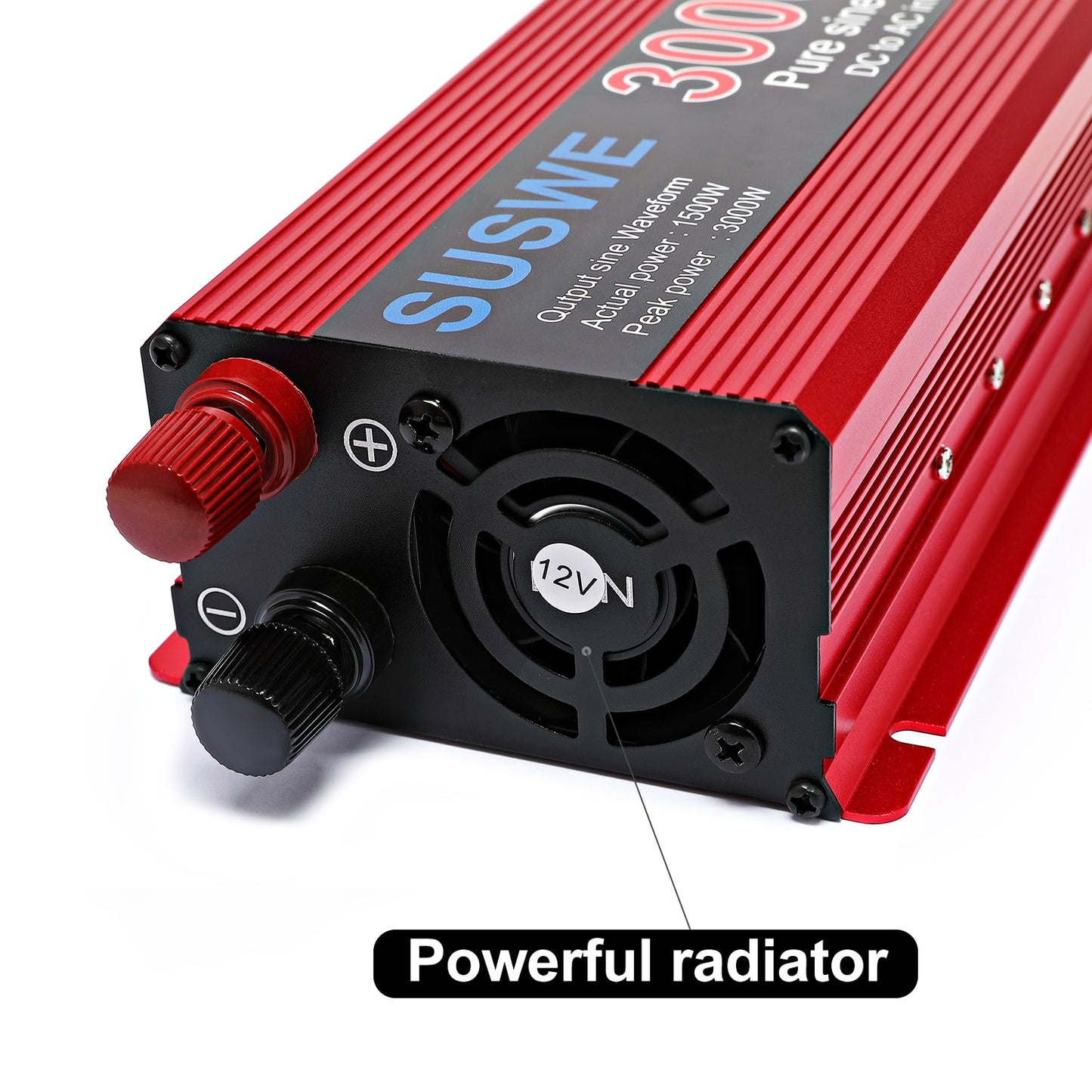 Pure Sine Wave Inverter 12V/24V To AC 220V 2000/1000W Voltage Transformer Power Converter Solar Inverter