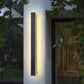 Waterproof Outdoor Wall Lamp Long Strip LED IP65 Modern Light Warm White Nautral Light Cold Light Garden Light 110V 220V