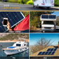 12v solar panel, WIDE APPLICATIONS Outdoor camping RV Ship