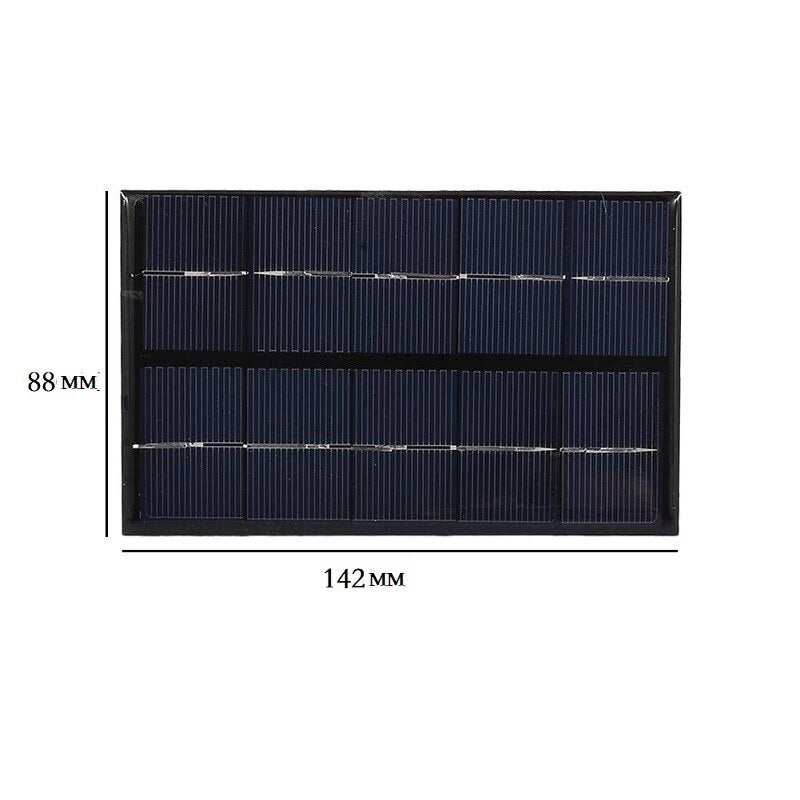 5W 5V Solar Panel USB Micro Battery Charger Outdoor Portable For Mobile Phone Power Bank Waterproof Polysilicon Solar Charger