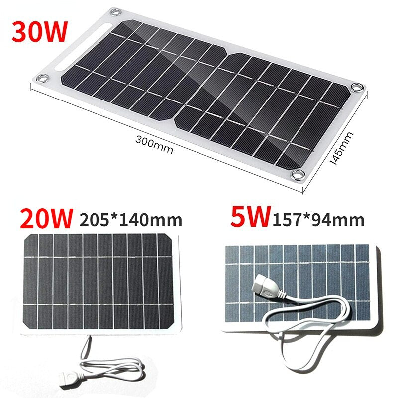 30W Solar Panel, 30w 2OW 205*140mm 5W1s7