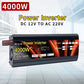Solar Inverter 12v 220v Power Inverter 1000W 2000W 3000W 4000W Portable Voltage Transformer Converter Usb Universal Car Inverter