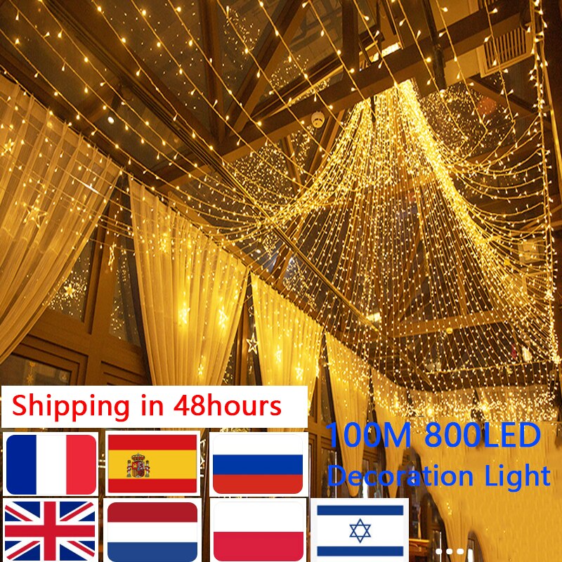 Fairy Light, Shipping in 48hours Jojm 8O0LED e