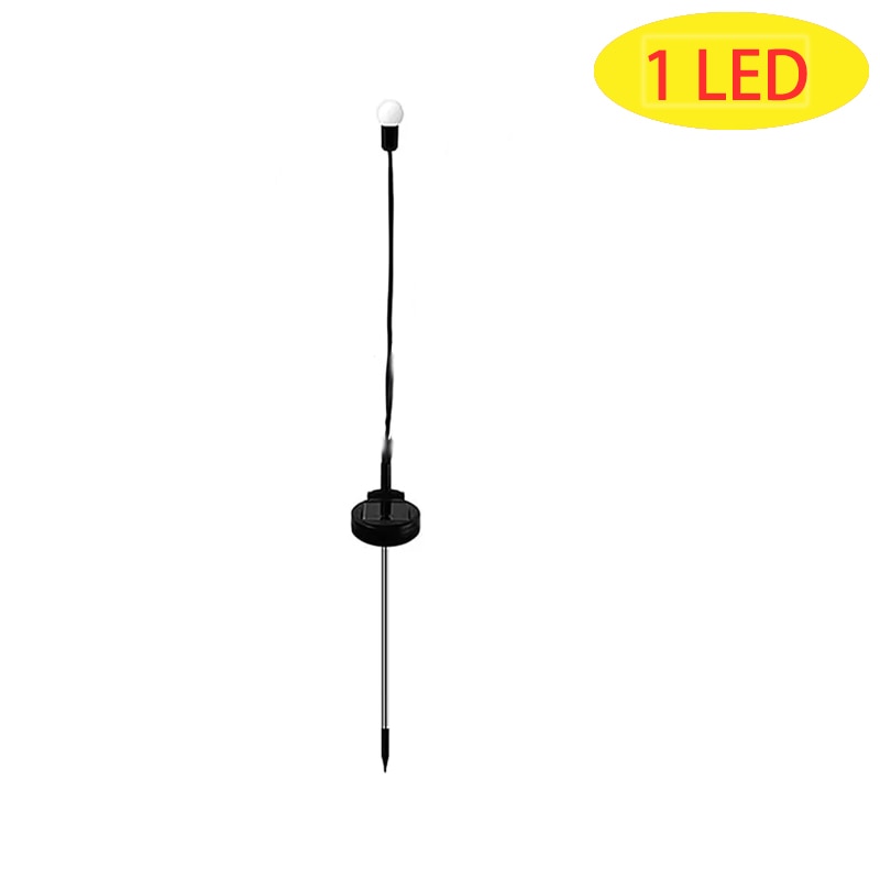 10/8/6LED Solar Firefly Lights Solar Garden Firework Light Outdoor Waterproof Swaying Light for Yard Patio Pathway Decoration