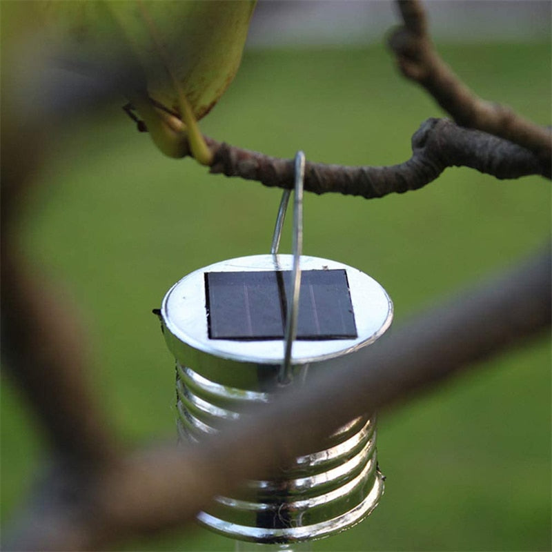Solar light LED Solar Hang Pendant Lights Colorful Outdoor Garden acrylic stick solar Lamp Chandelier Christmas Party Tree Decor