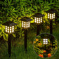 LED Solar Pathway Lights Lawn Lamp Outdoor Solar Lamp Decoration for Garden/Yard/Landscape/Patio/Driveway/Walkway Lighting