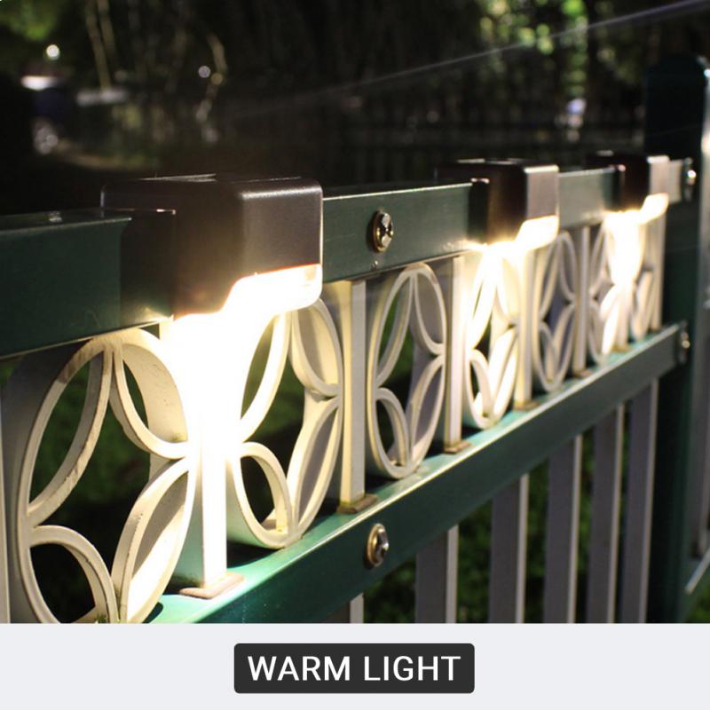 Xiaomi LED solaire chemin escalier lumières IP65 étanche extérieur jardin cour clôture mur pelouse paysage lampe escalier veilleuse