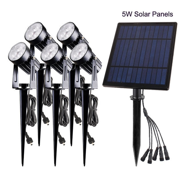 T-SUNRISE LED Solar Light Outdoor IP65 impermeabile bianco caldo bianco freddo solare illuminazione da giardino decorazioni per esterni lampade da prato