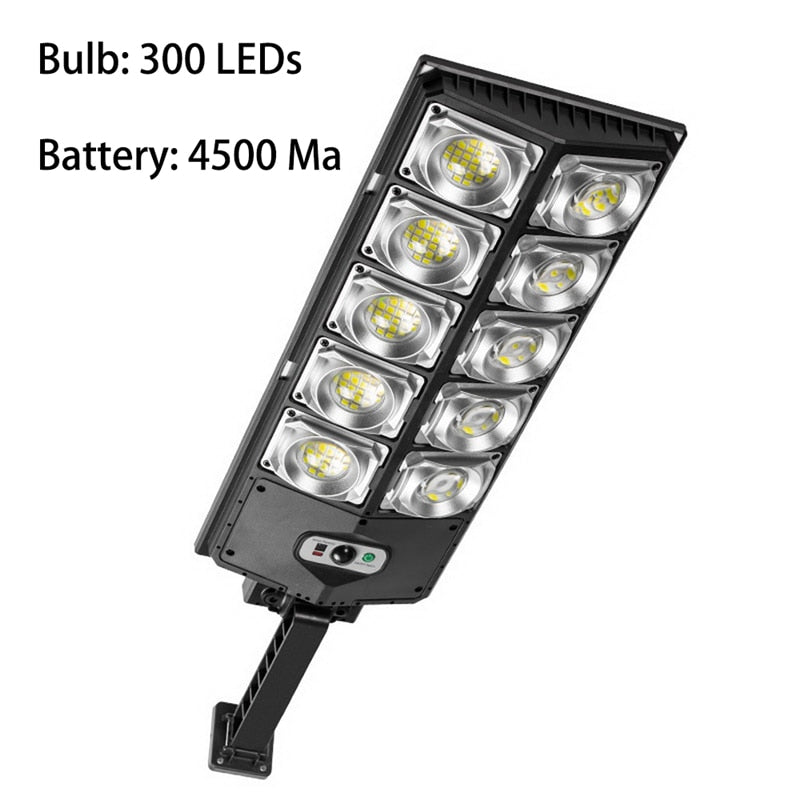 Outdoor Solar Lights Waterproof LED Lamp Lights Wall Street Lamp With Motion Sensor 10000 Lumens Sunlight for Garden Yard