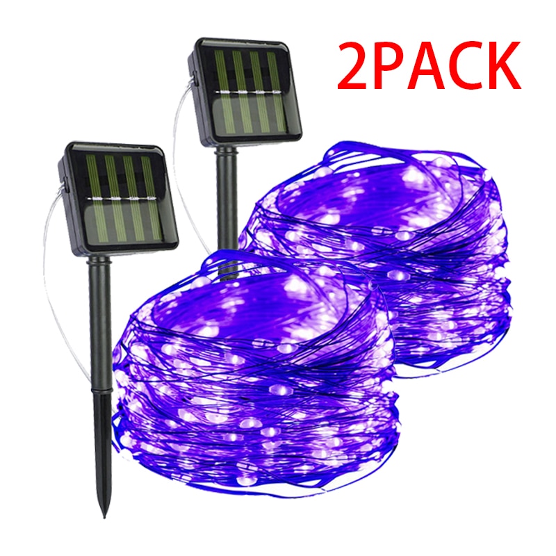 LED Solar Light Outdoor Waterproof Fairy Garland String Lights Christmas Party Garden Solar Lamp Decoration 7/12/22/32 M