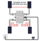 Wireless Micro Inverter 2000W 2400W 2800W Solar Grid Tie Converter Built-in WiFi Data Terminal