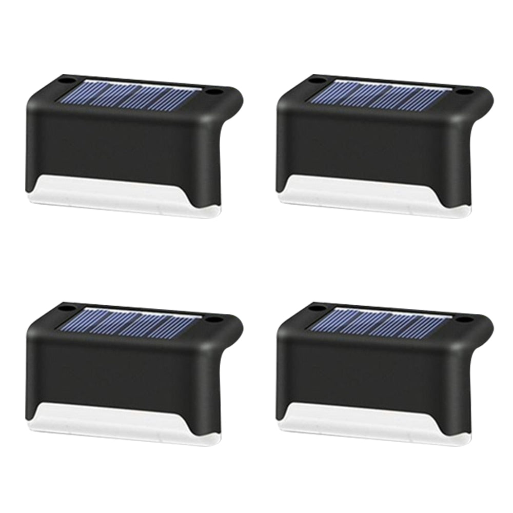 Luce solare a LED per esterni Giardino Luce solare per scale Passaggio impermeabile Cortile Terrazza Guardrail Step Light Luce per decorazioni da giardino