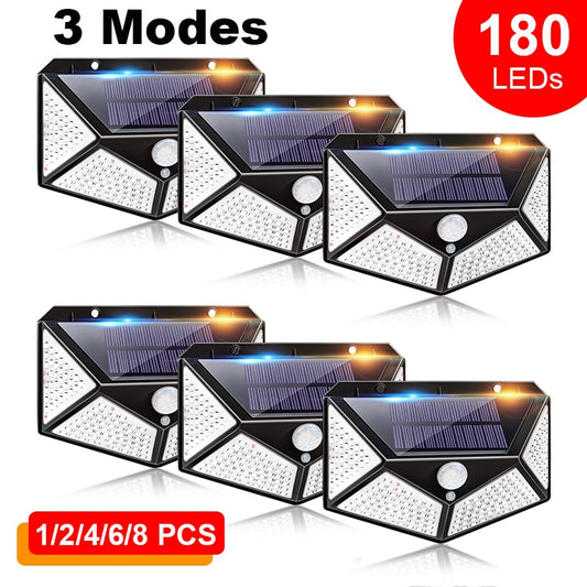 3 Modes 180 LEDs 1/2/4/6/8 PC