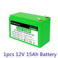 New outdoor rechargeable lithium battery, solar battery, electric lighting, 18650 lithium battery, 12V, 18650+freight free