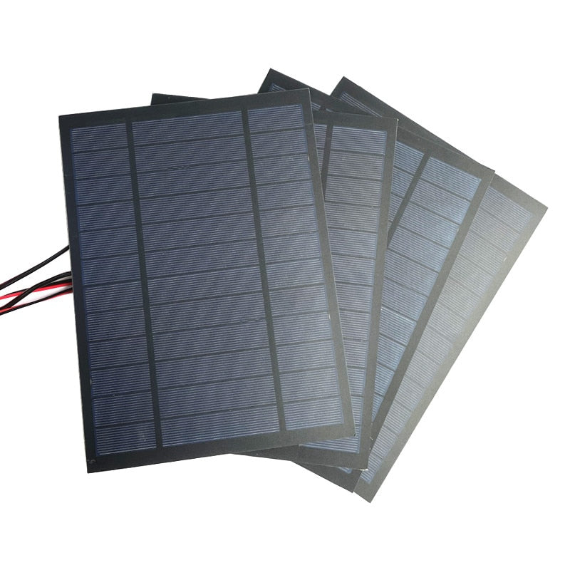 Wholesale Mini Solar Panel 4V 5.5V 5V 6V 7V 10V 12V 50mA 60mA 100mA 150mA 200mA 500mA Mono/poly