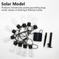 LED Solar String Lights Christmas Decoration Light Bulb IP65 Waterproof Patio Lamp Holiday Garland For Outdoor Garden Furniture