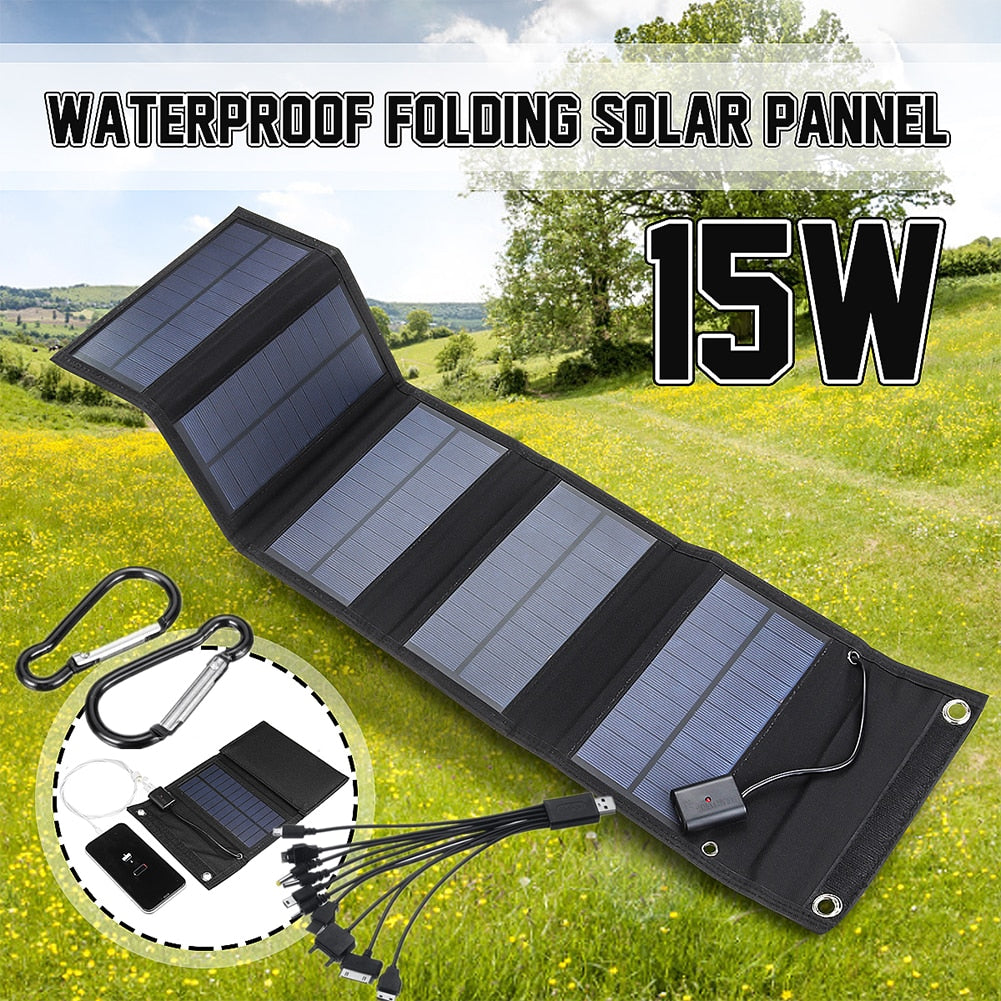15/20W 5V Solar Panel, Wazerproof folding SOLAR PANN I5w Q