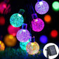 8 Modes Solar Light Crystal ball 5M/7M/12M/ LED String Lights Fairy Lights Garlands For Christmas Party Outdoor Decoration.