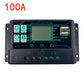 MPPT/PWM Solar Charge Controller 100A/50A/40A/30A/20A/10A 12V 24V Solar Panel Battery Regulator With 2 USB Ports LCD Display