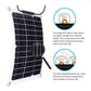 1000W Inverter  Solar Panel, matrix distributed dots can cause refraction and utilize sunlight twice .