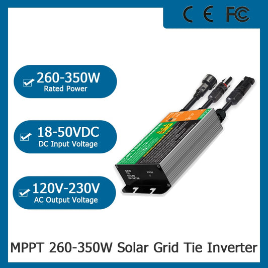 260-350W Solar Grid Tie Inverter Fian