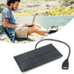 Mini 5.5V Portable USB Solar Panel 300mA Solar Charger With USB Port For Outdoor Camping Phone Tablets Charging Regulators Solar