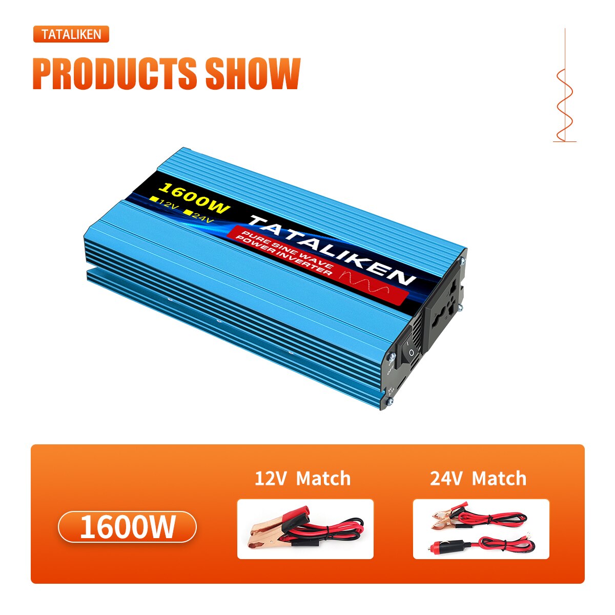 Pure Sine Wave Inverter2500W 3500W 4500W 5000W Power DC12V 24V To AC 220V Voltage 50/60HZ Converter Solar Inverters With LED Dis