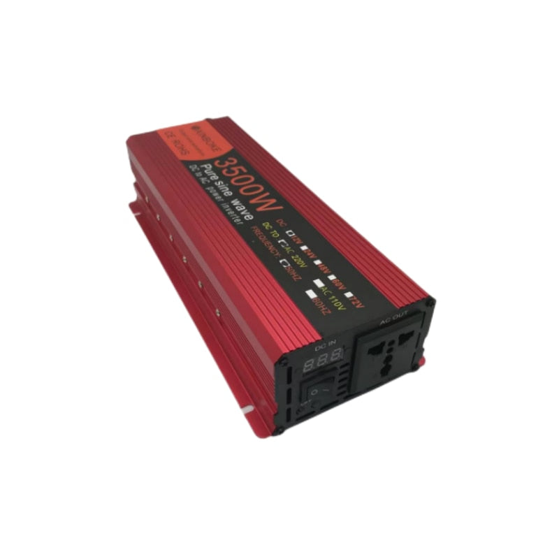 Inversor de onda sinusoidal pura 12 V/24 V/48 V/60 V a CA 110 V 220 V 3000/2200/2000/1000 W transformador de voltaje convertidor de potencia inversor Solar