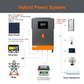 PowMr 6.2KW On-grid&amp;Grid Tied Inverter 48V to 230VAC MPPT 120A Output And Max Solar Panel 500VDC Input for Lifepo4 Solar Battery