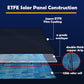 ETFE Solar Panel Construction Japan ETFE Film Coating a grade