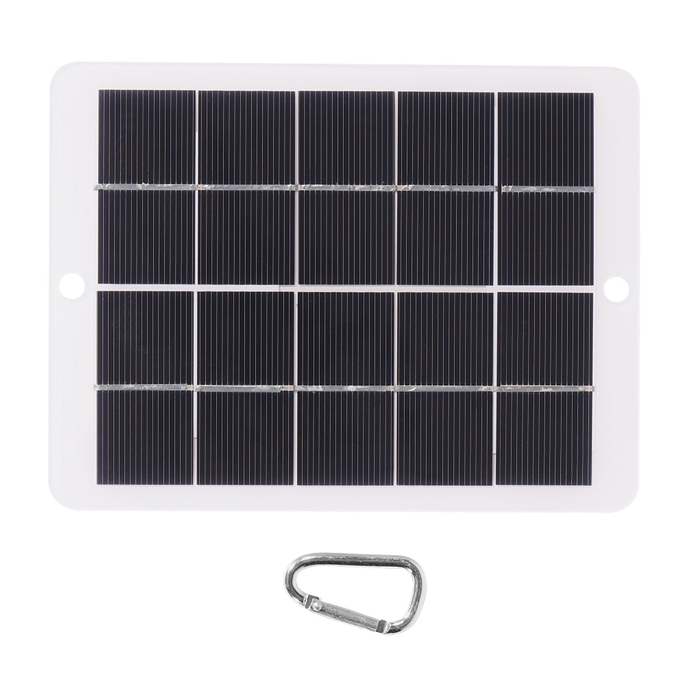 Sun faltbares Solarzellen-Ladegerät, 3 W, 5 V, 2,1 A, USB-Ausgabegeräte, tragbare Solarmodule für Smartphones im Freien zum Aufladen von Telefonen