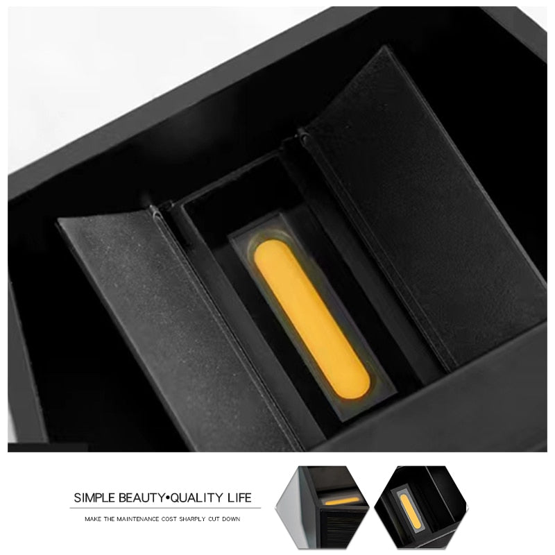 Lámpara de pared Solar Joollysun, iluminación exterior, luces de porche modernas para el hogar, jardín, valla, Patio, impermeable, IP65, lámpara LED inalámbrica