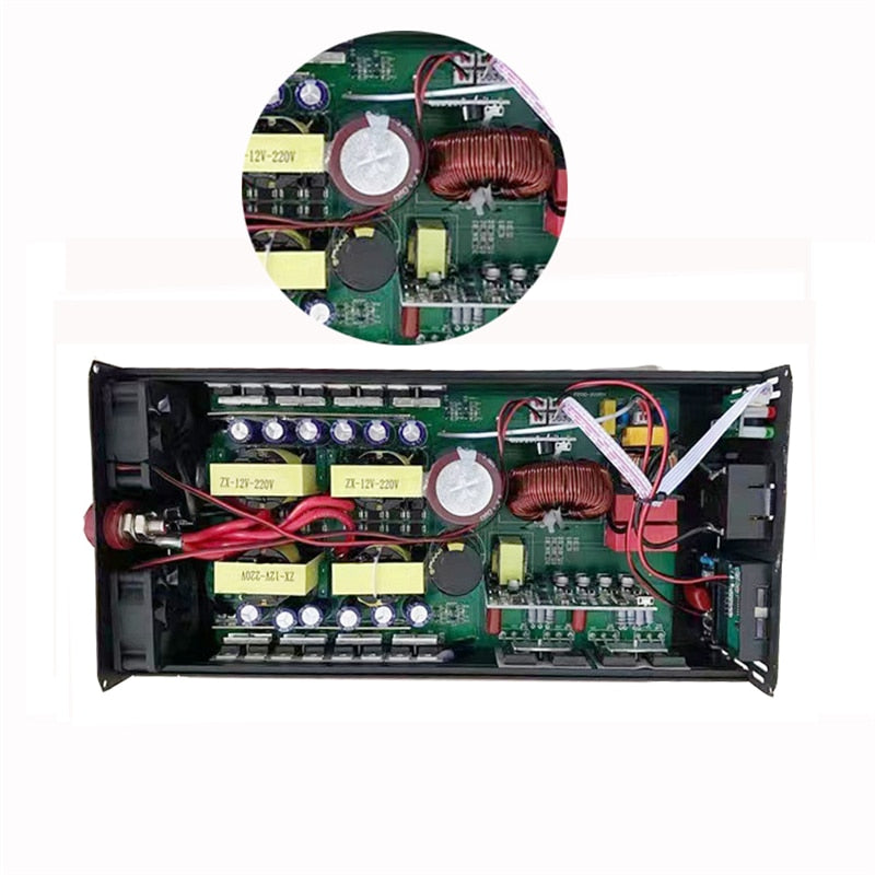 Inverter DC 12V 24V 48V 60V to AC 110V 220V Voltage Transformer Pure Sine Wave 3000W 4000W 5000W Power Converter Solar Inverter