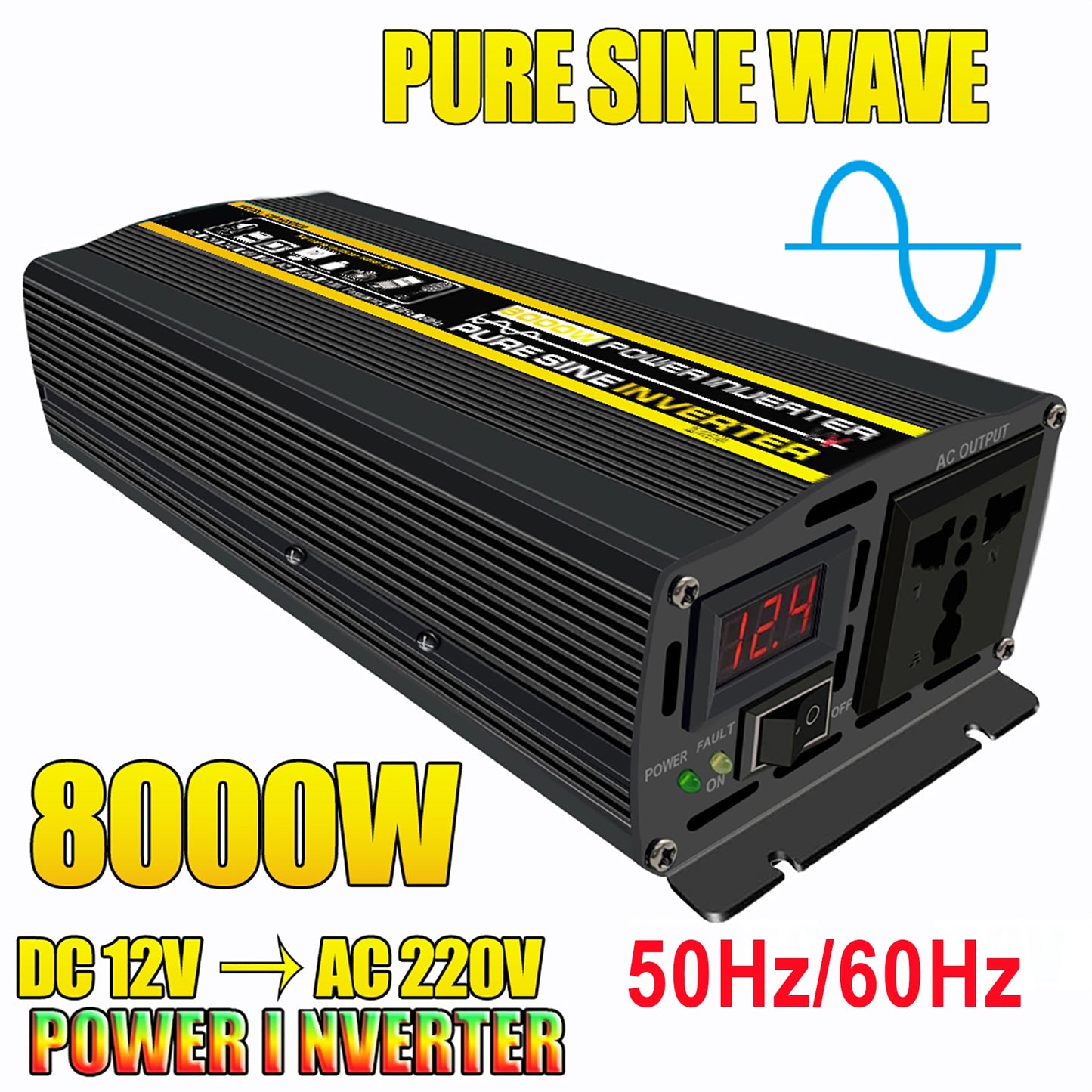 3000W/6000W 8000W Solar Panel, PURESITQTETI AC On 8OOO11