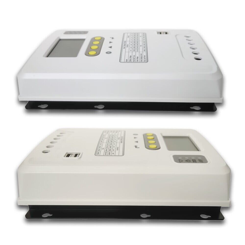 120A 60A 80A 100A Solar PV Regulators 12V 24V 36V 48V AUTO solar charge controller Solar PV Battery Charger with LCD& Dual USB