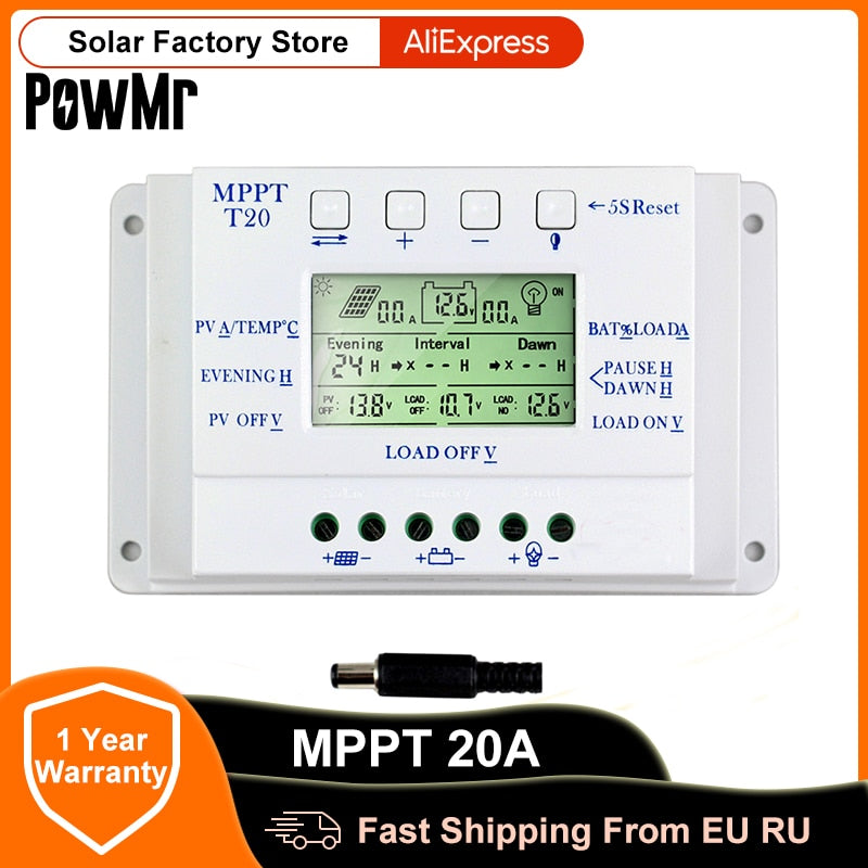 Solar Factory Store AliExpress POWMr MPPT SSRe