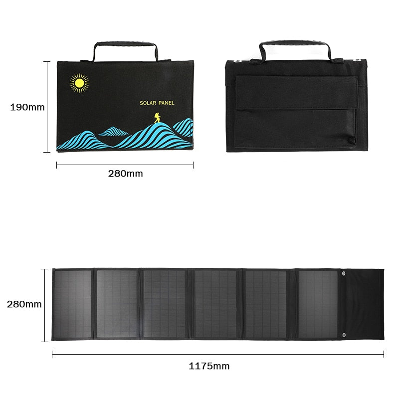 100W Solar Panel, SOLAR PANEL 190mm 280mm 1175mm